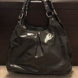 Authentic Grey Coach Purse